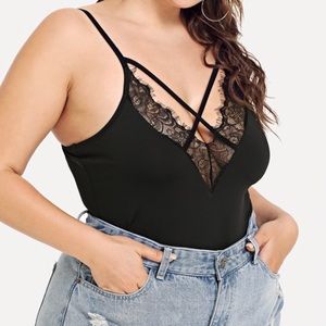 SheIn Black bodysuit